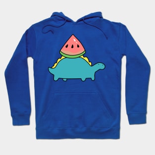 Watermelon Stegosaurus Hoodie